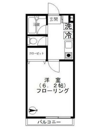 本所吾妻橋駅 徒歩8分 2階の物件間取画像